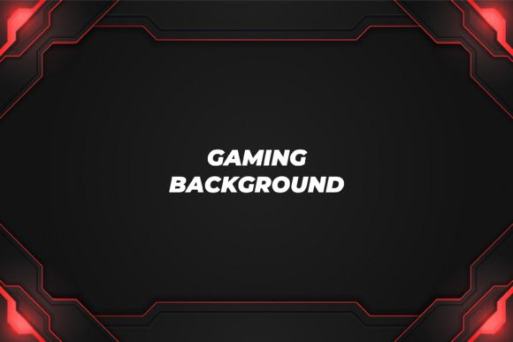 A Professional Guide to the Gaming Background Black and Red Vector Graphic