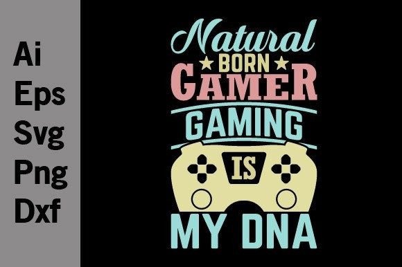 From Svg File to Creative Application: The Natural Born Gamer DNA