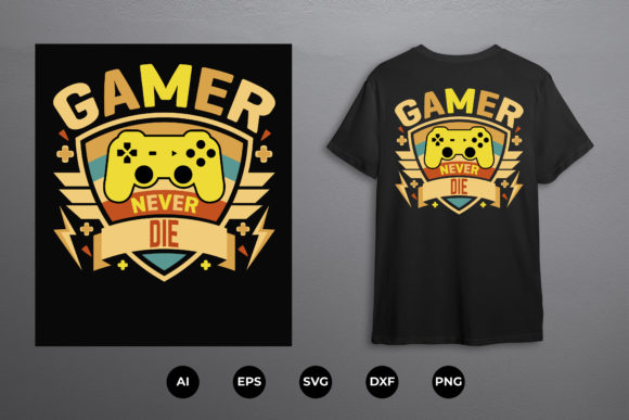 Gamer Never Die: The Perfect Printable Design