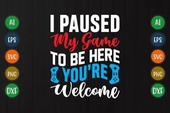 I Paused My Game: The Playful Vector Design for Creative Projects