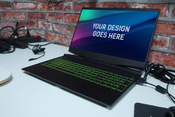 The HP Gaming Laptop Mockup 17: Your Gateway to Powerful Design Presentations