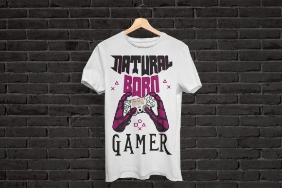 The Natural Born Gaming T-Shirt Design: From Concept to Custom Merchandise