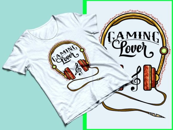Unleash Your Designs: Mastering Gaming T-Shirt Design with Headphone Vector Art